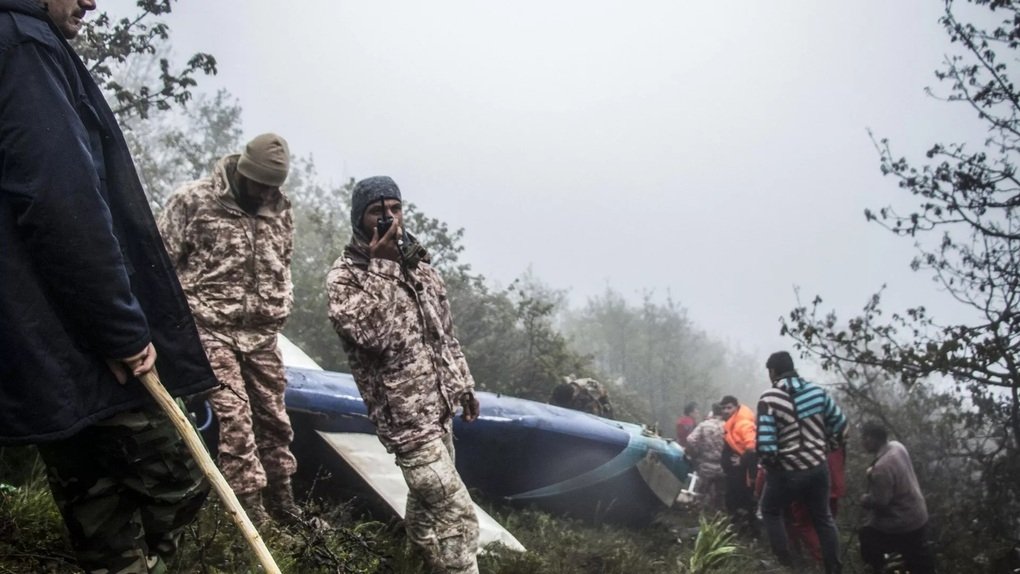 The unusual last minute of the helicopter carrying the Iranian president before crashing 0