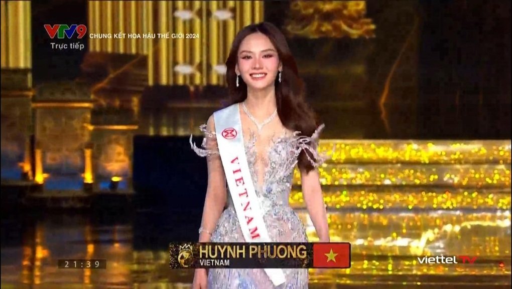 Vietnam representative Mai Phuong stopped at the top 40 of Miss World 3